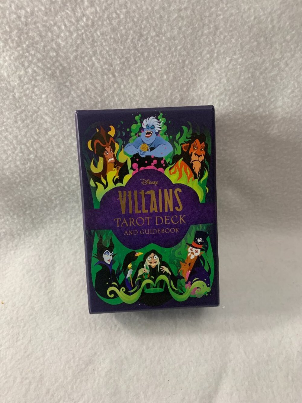 Disney Villains Tarot Deck and Guidebook 78 Cards Complete